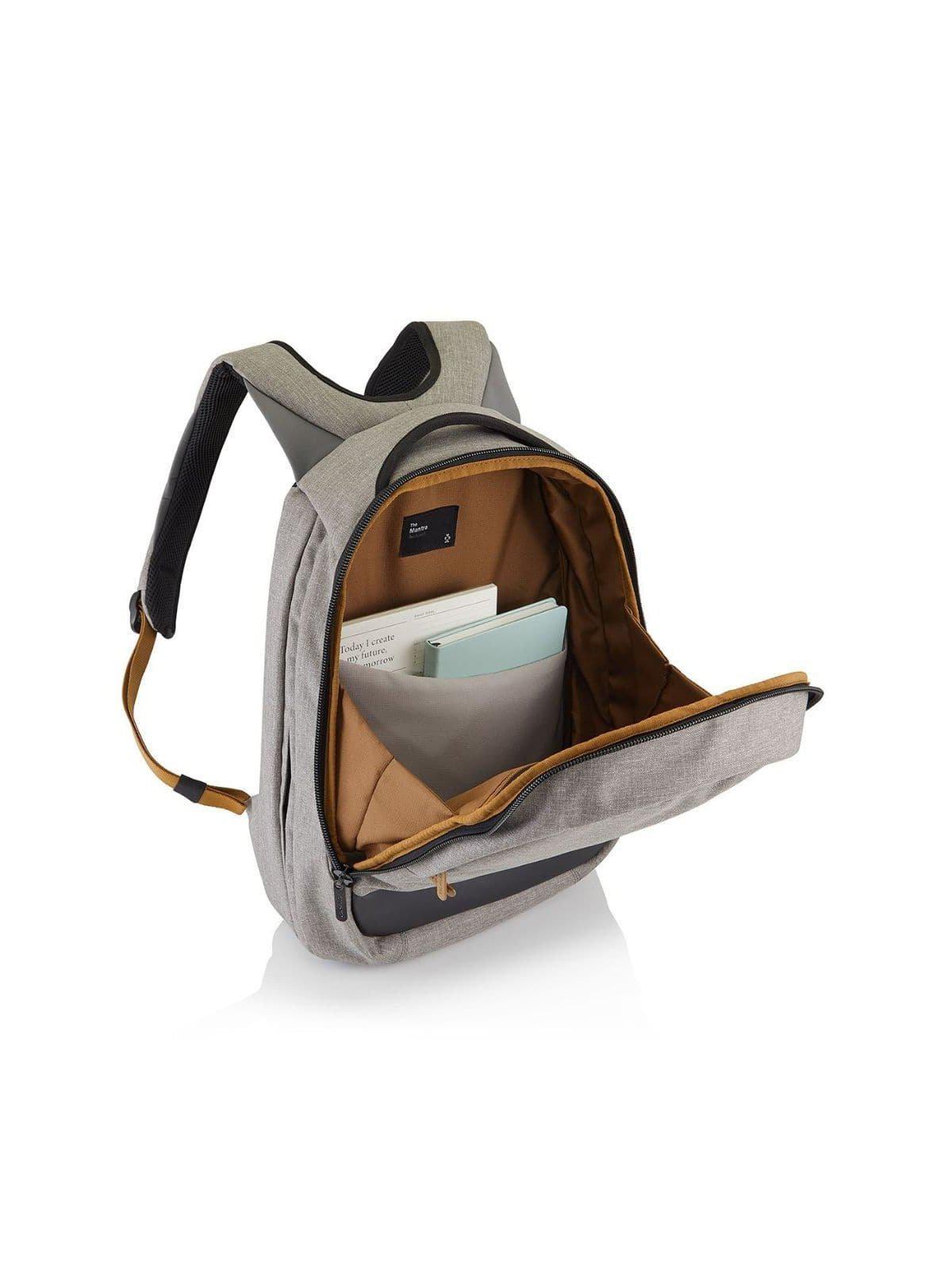 crumpler mini backpack Crumpler Mantra Backpack Light Grey Marle