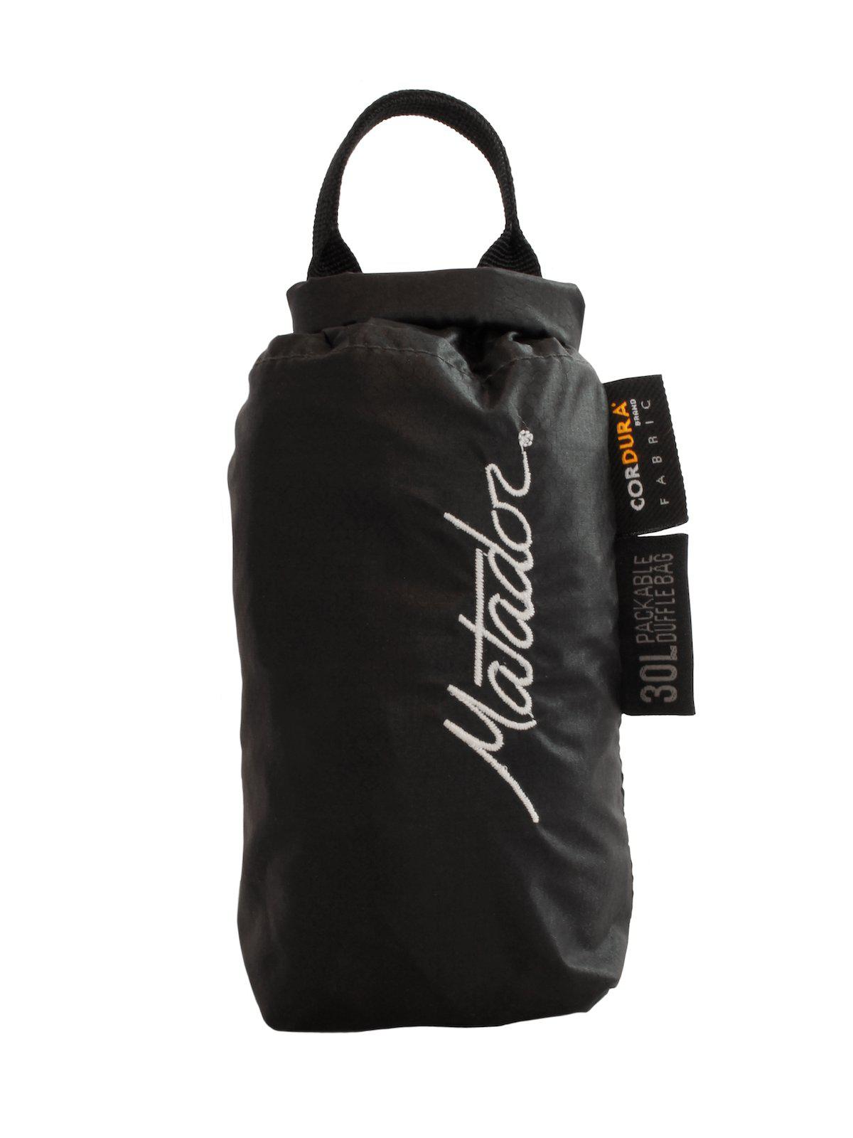 Matador Transit30 2.0 Packable Duffle Bag Charcoal Grey - MORE by Morello Indonesia