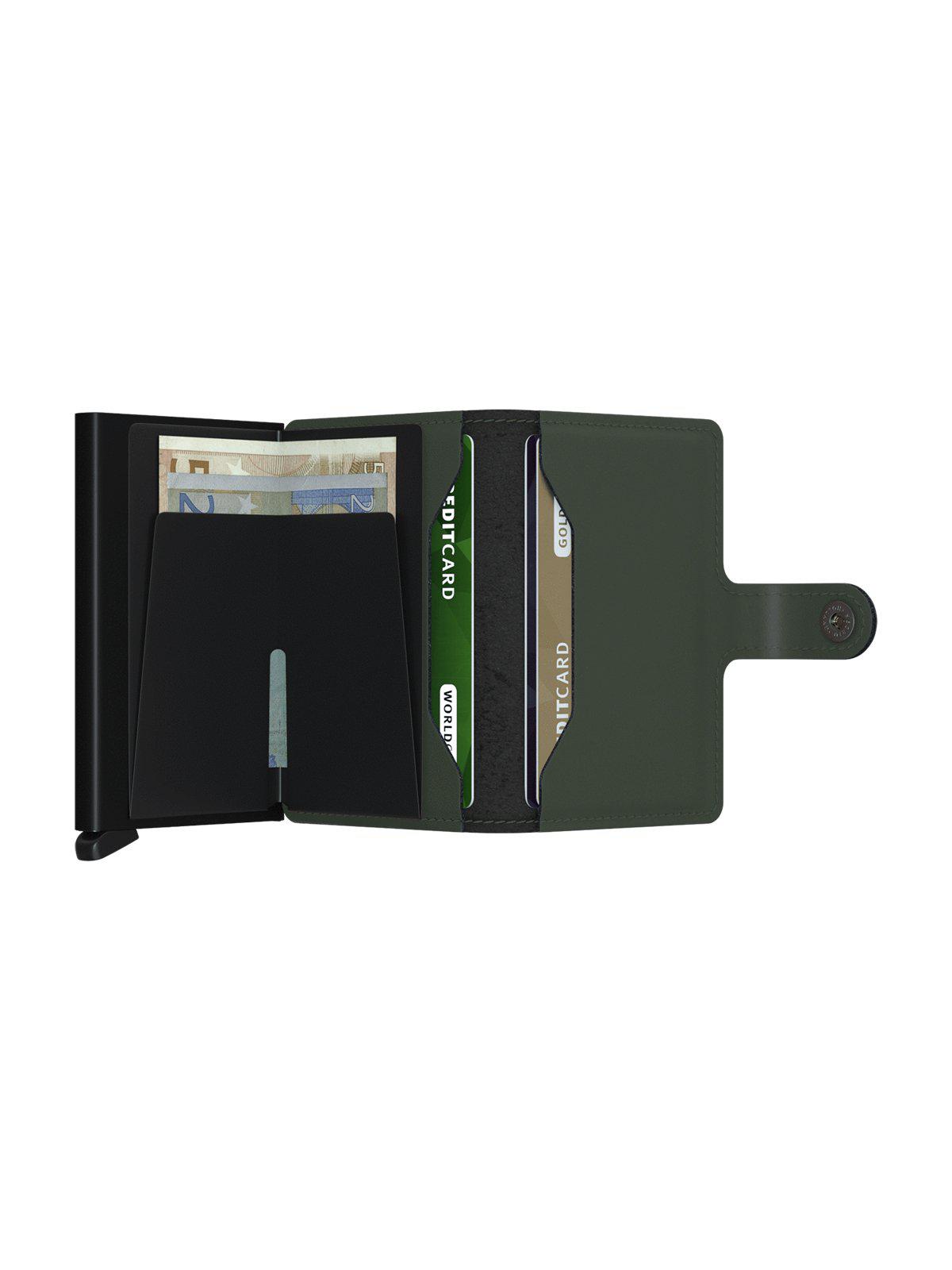 Secrid Miniwallet Matte Green Black