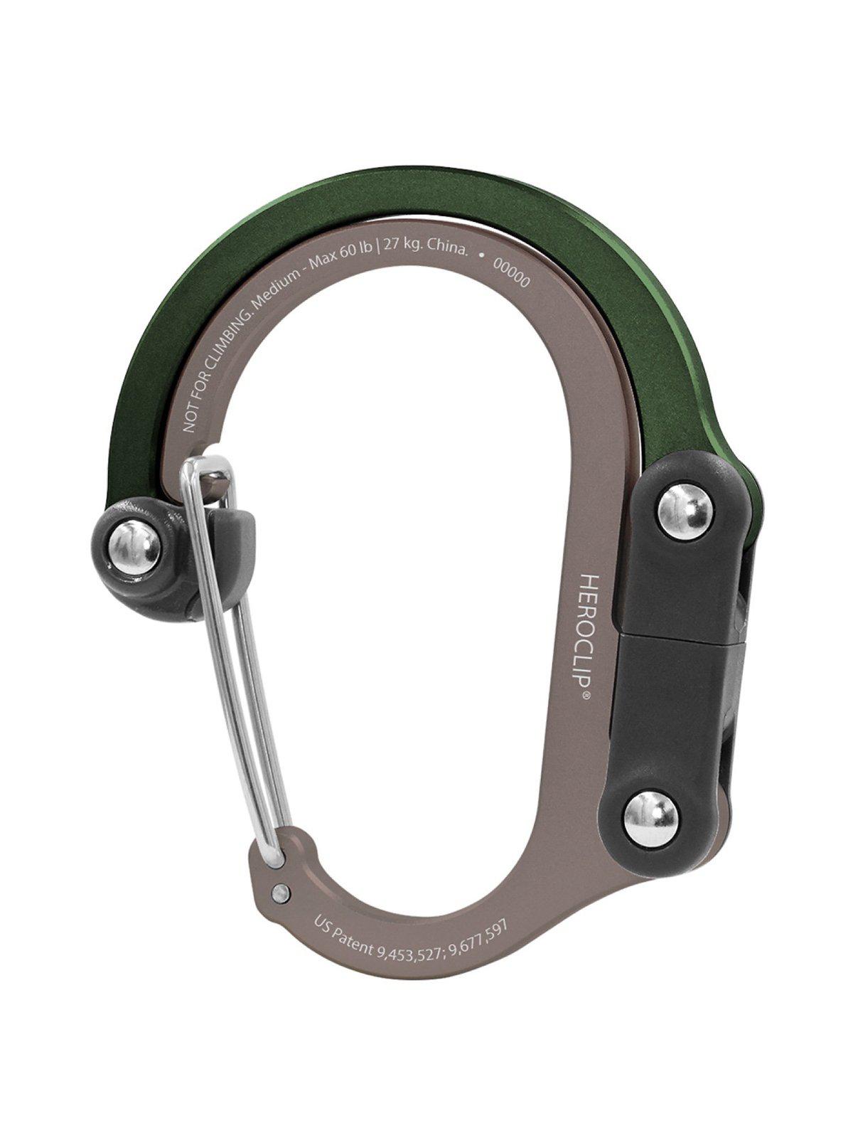 Heroclip Carabiner Medium Forest Green
