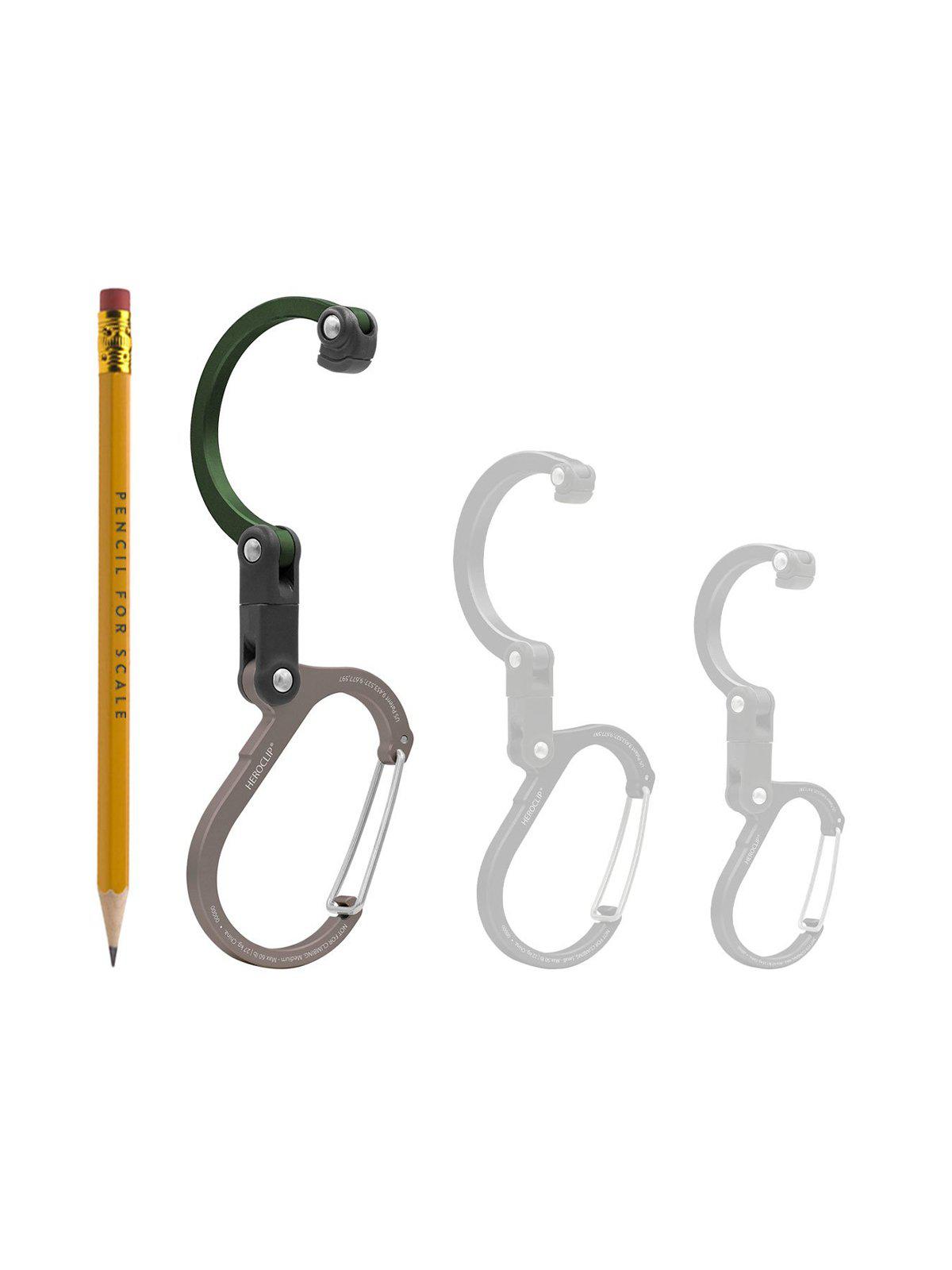 Heroclip Carabiner Medium Forest Green