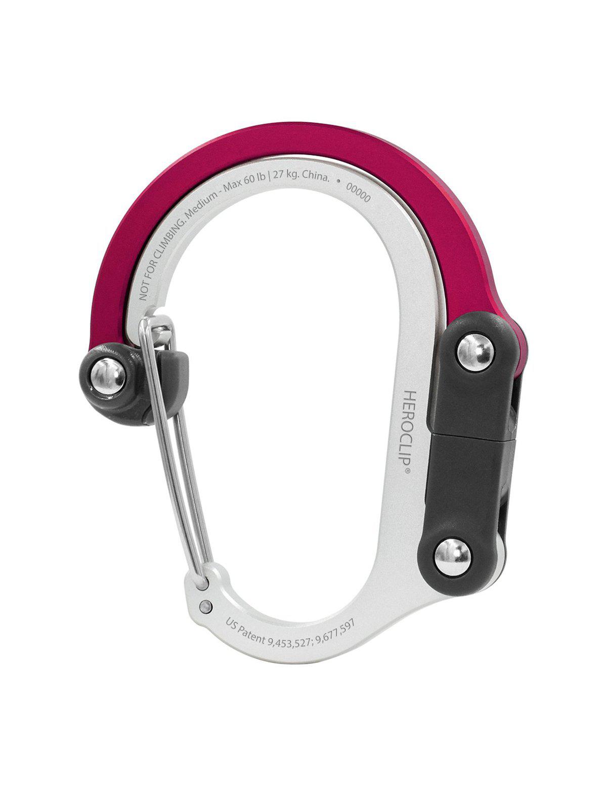Heroclip Carabiner Medium Hot Rod Red