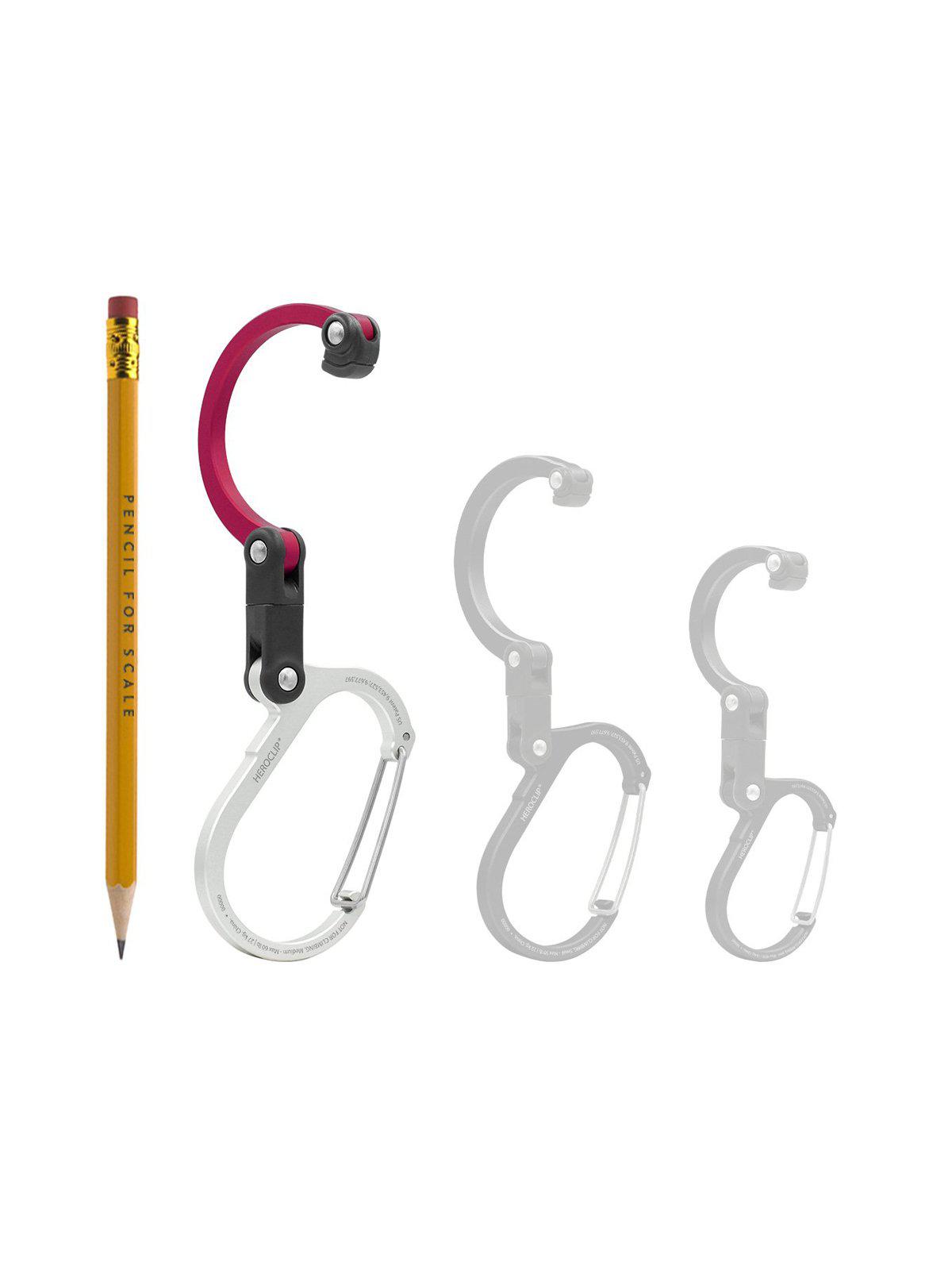 Heroclip Carabiner Medium Hot Rod Red