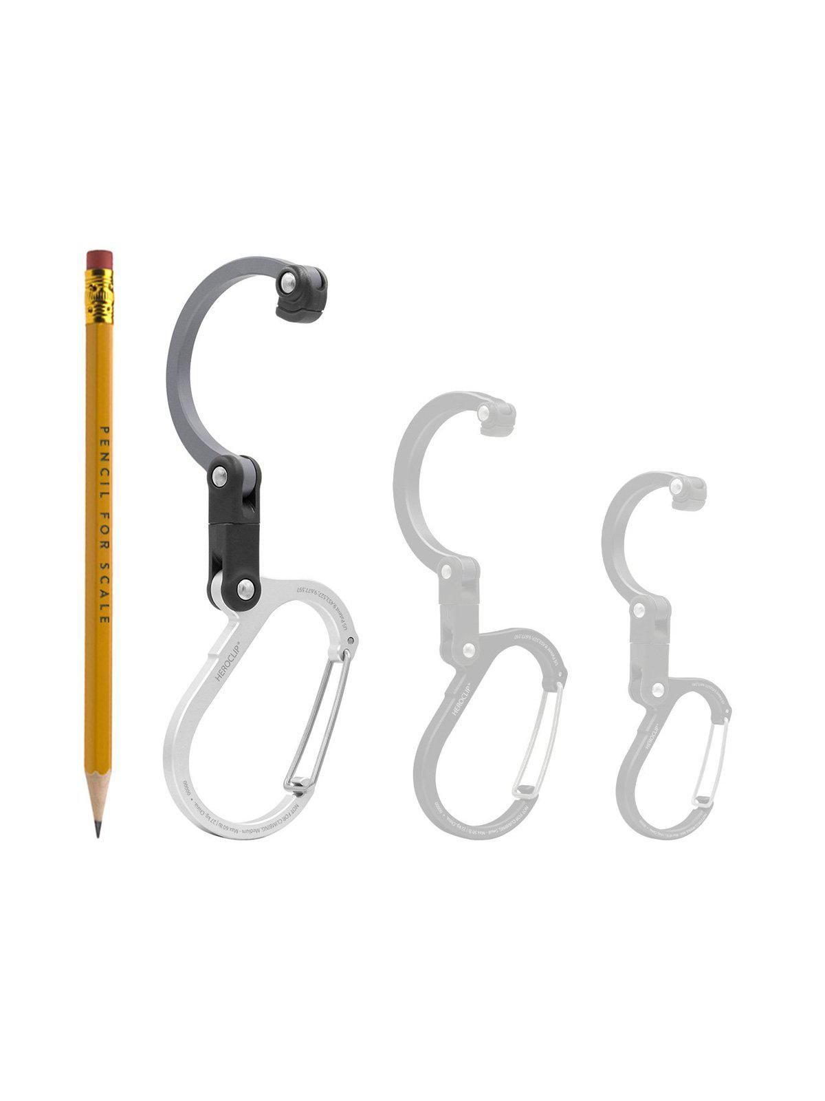 Heroclip Carabiner Medium Shade of Grey