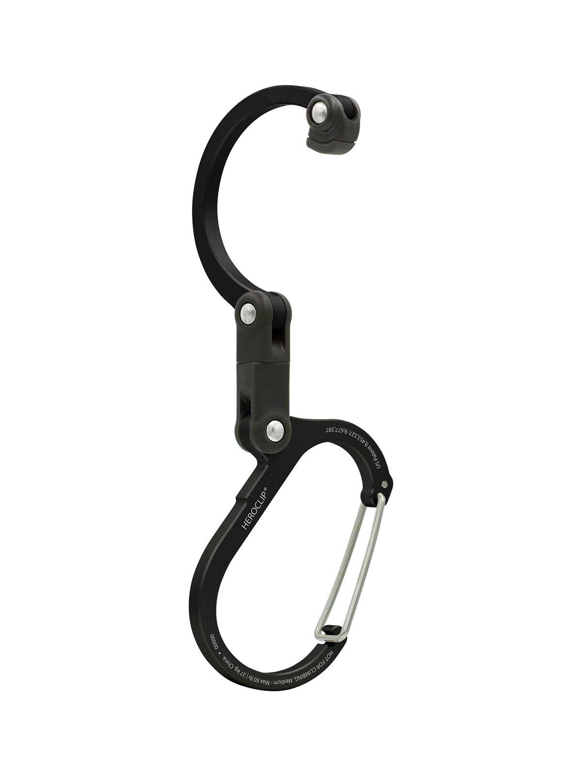 Heroclip Carabiner Medium Stealth Black