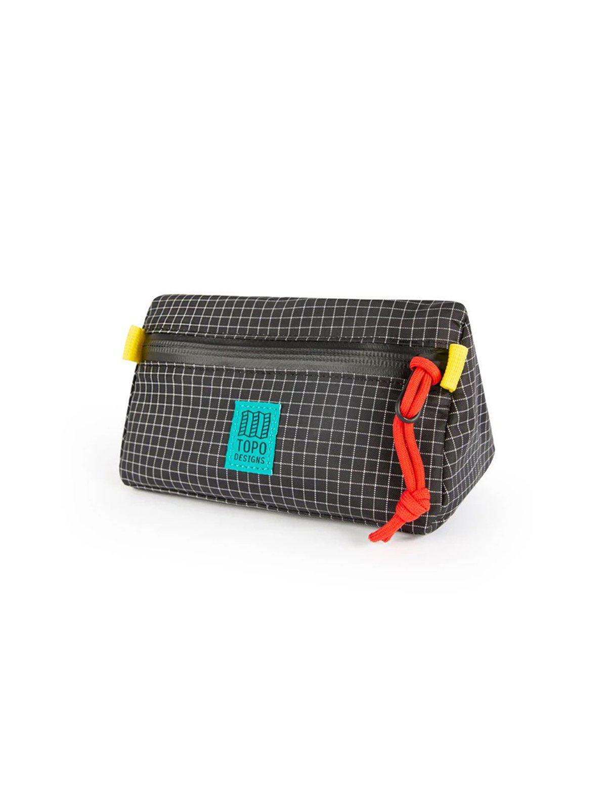 Topo Designs BIKE BAG-Ballistic USA製 Topo Designs Mini Bike Bag Black White Ripstop - MORE by Morello