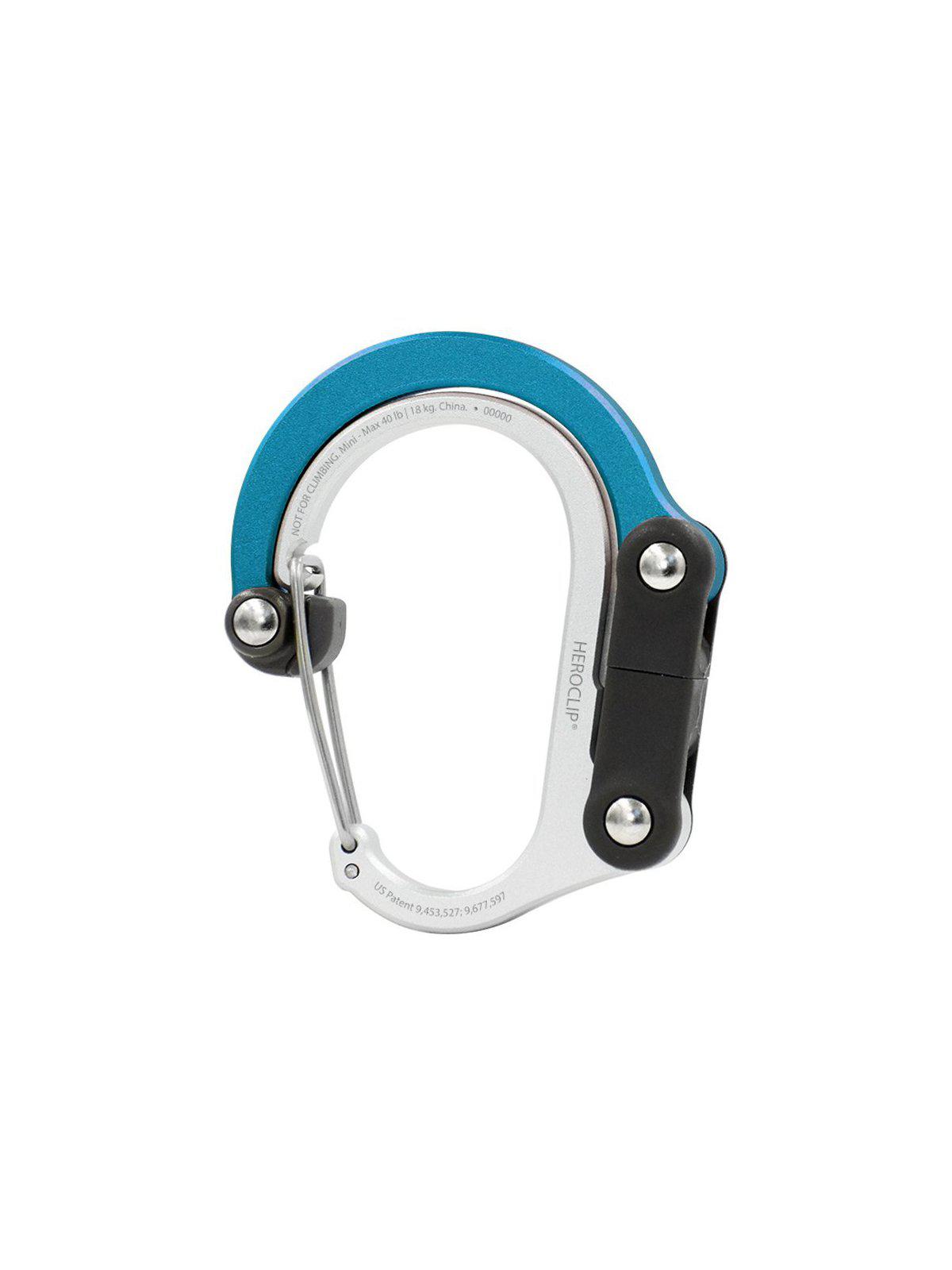 Heroclip Carabiner Mini Blue Steel