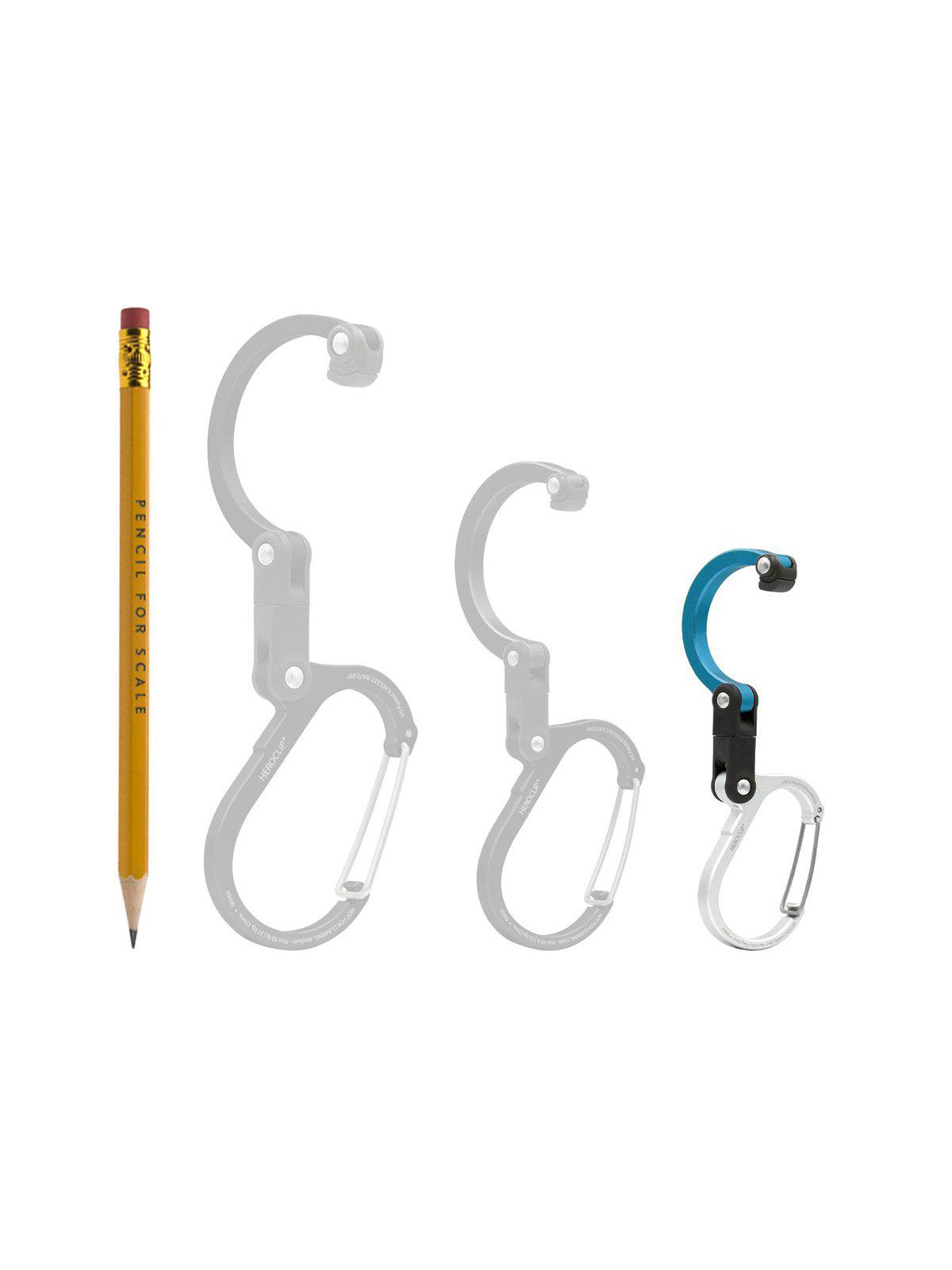 Heroclip Carabiner Mini Blue Steel