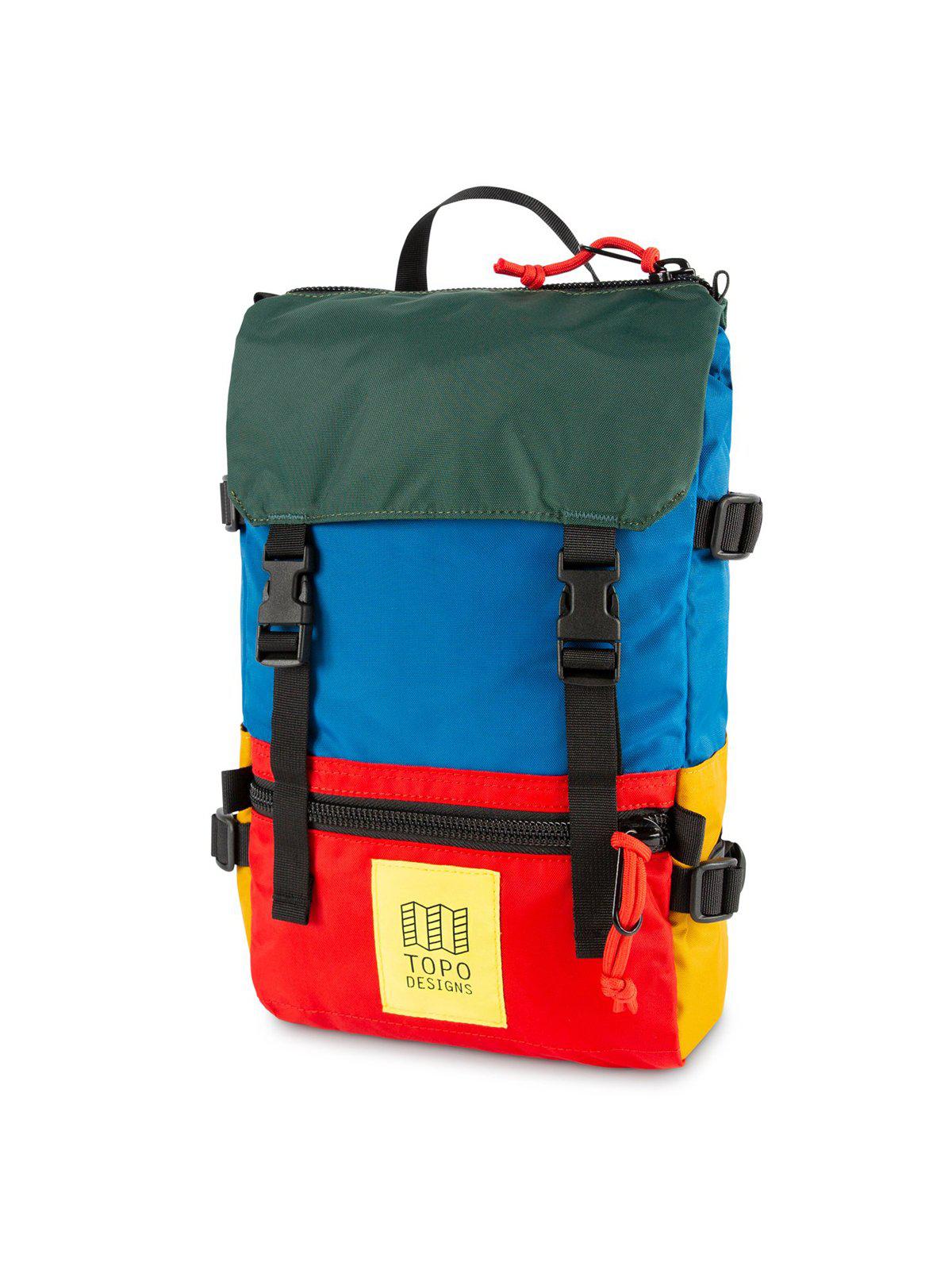 Topo Rover Mini Topo Designs Rover Pack Mini Blue Red Forest - MORE by Morello Indonesia