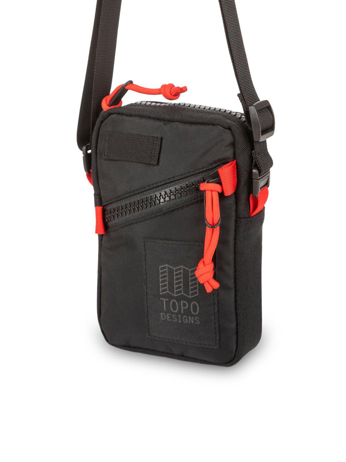 Topo Designs Mini Shoulder Bag Black