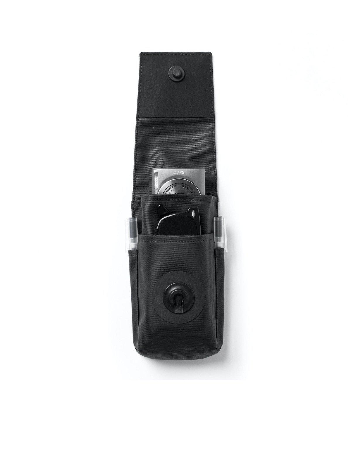Black Ember M&amp;M Pouch Jet Black - MORE by Morello Indonesia