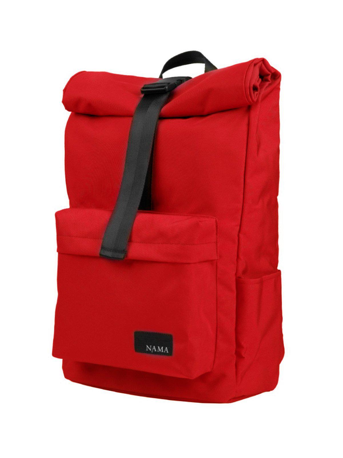 Nama Studios Lite 322 Roll Top Backpack Red - MORE by Morello Indonesia