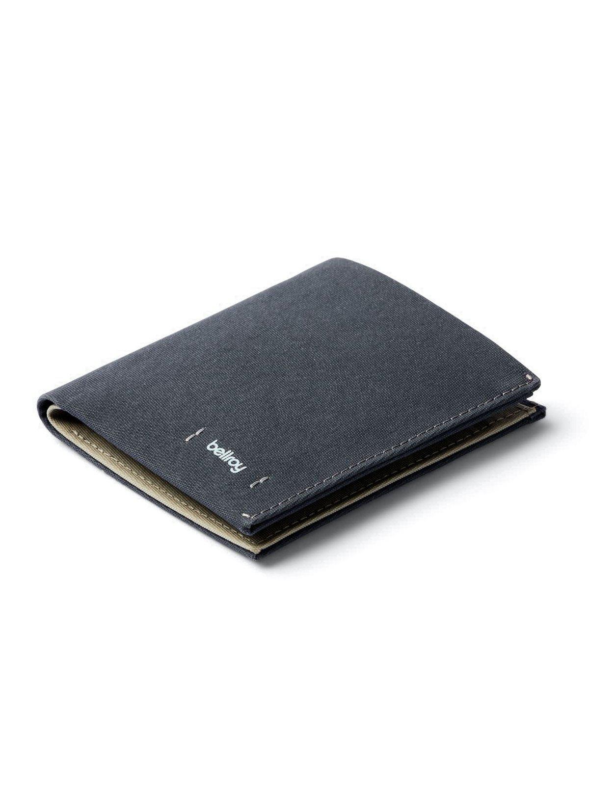 bellroy note sleeve slim leather wallet Bellroy Note Sleeve Wallet Woven Charcoal RFID (Leather-Free)