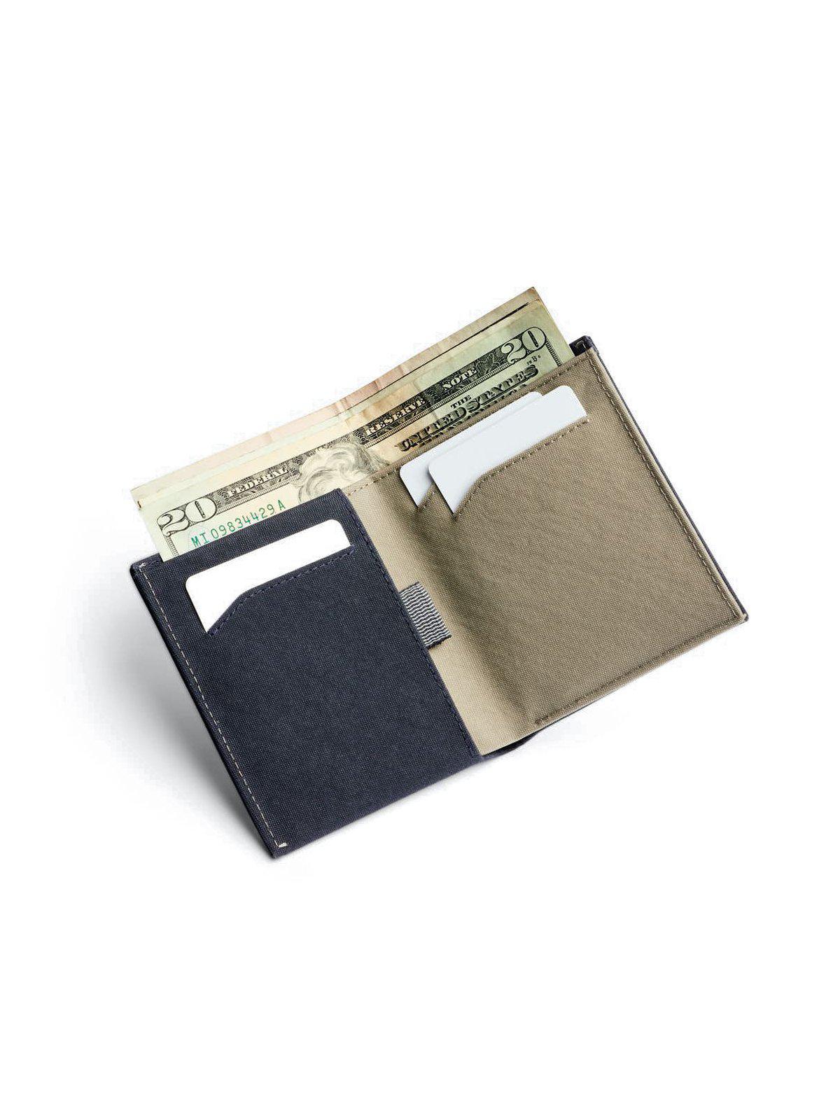 Bellroy Note Sleeve Wallet Woven Charcoal RFID (Leather-Free)