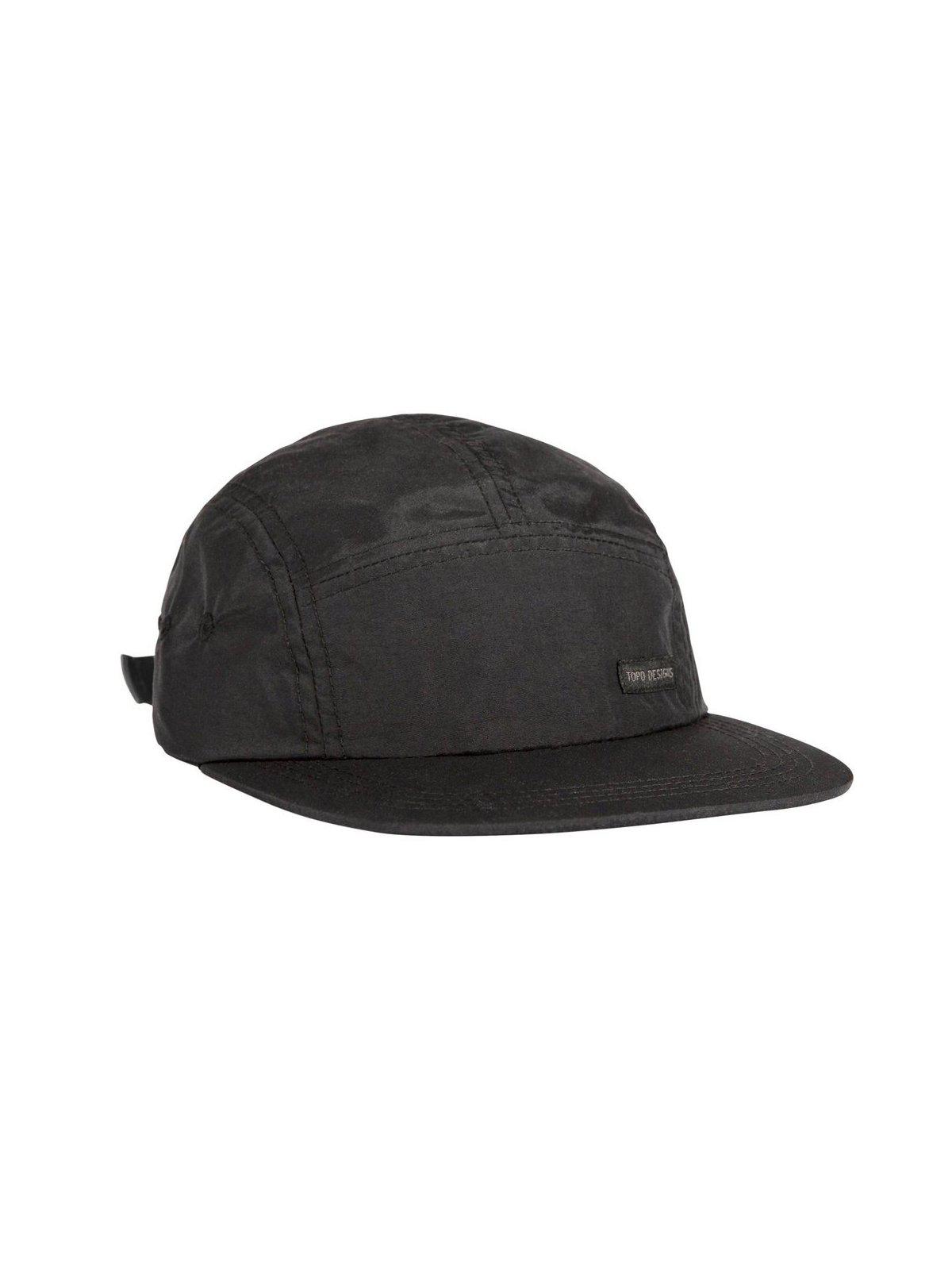 Topo Designs Nylon Camp Hat Black