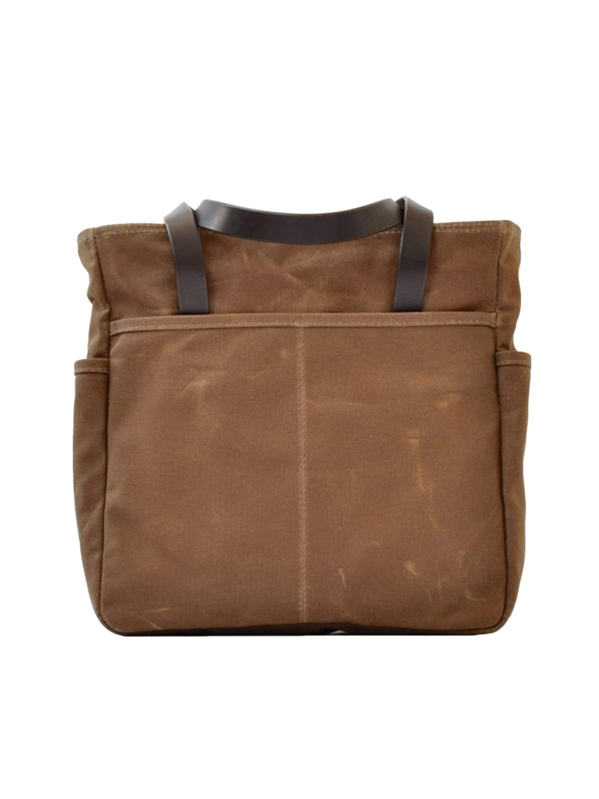 Oakstreet Bootmakers Field Tan Waxed Canvas Utility Tote - MORE by Morello Indonesia