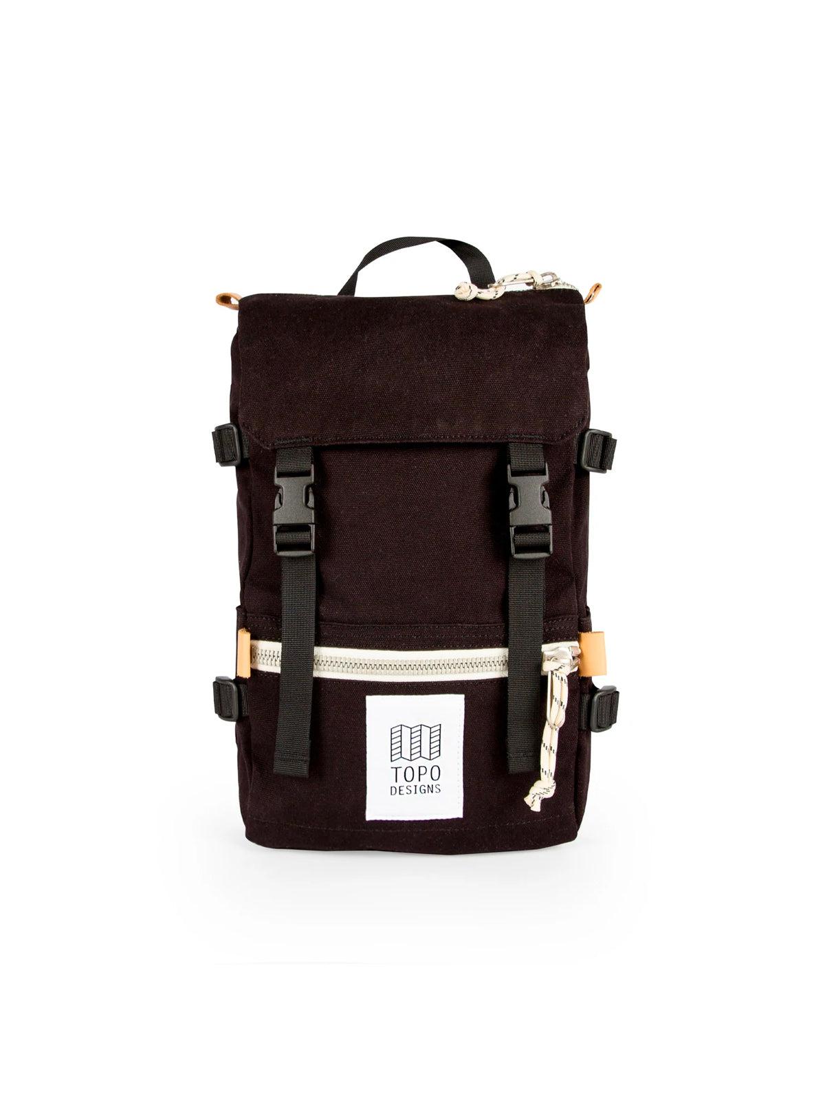 Topo Designs Rover Pack Mini Black Canvas