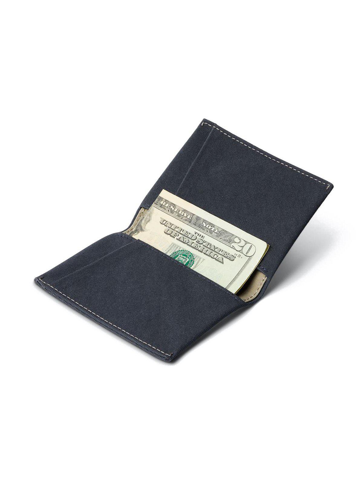 Bellroy Slim Sleeve Wallet Charcoal Woven (Leather-Free)
