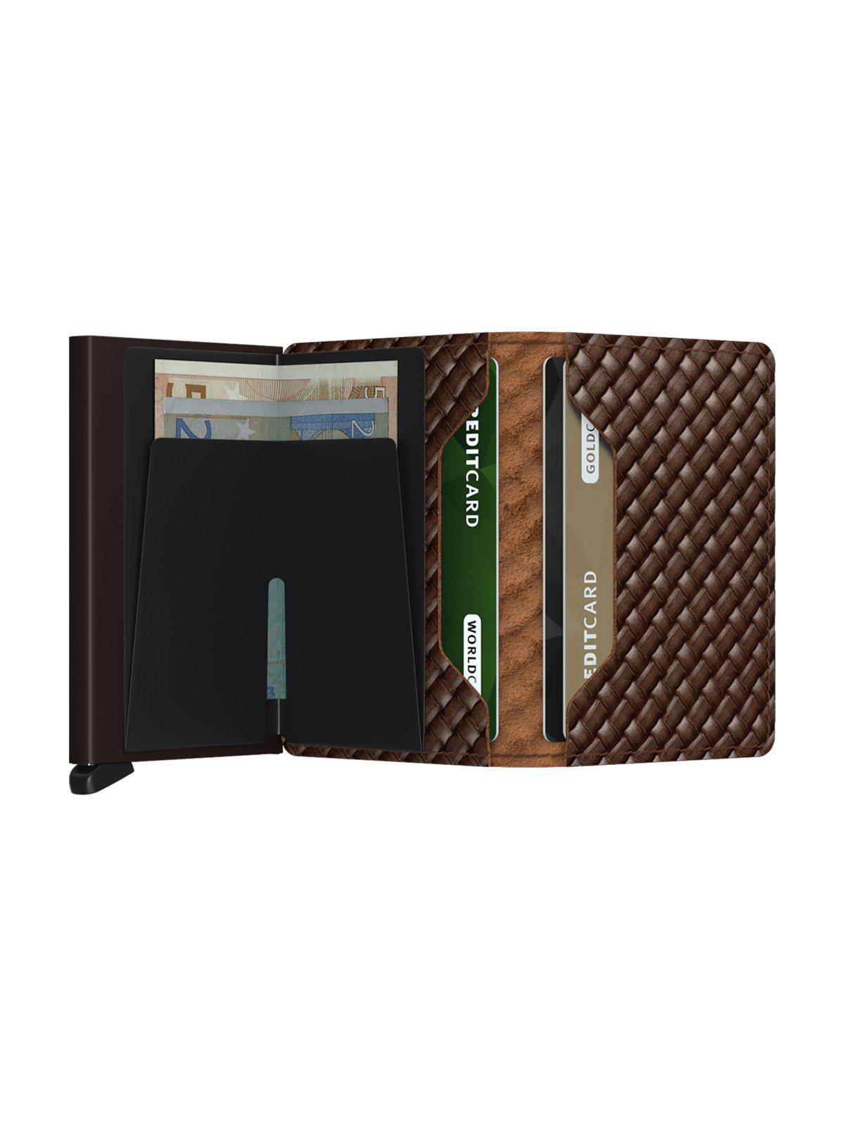 Secrid Slimwallet Basket Brown