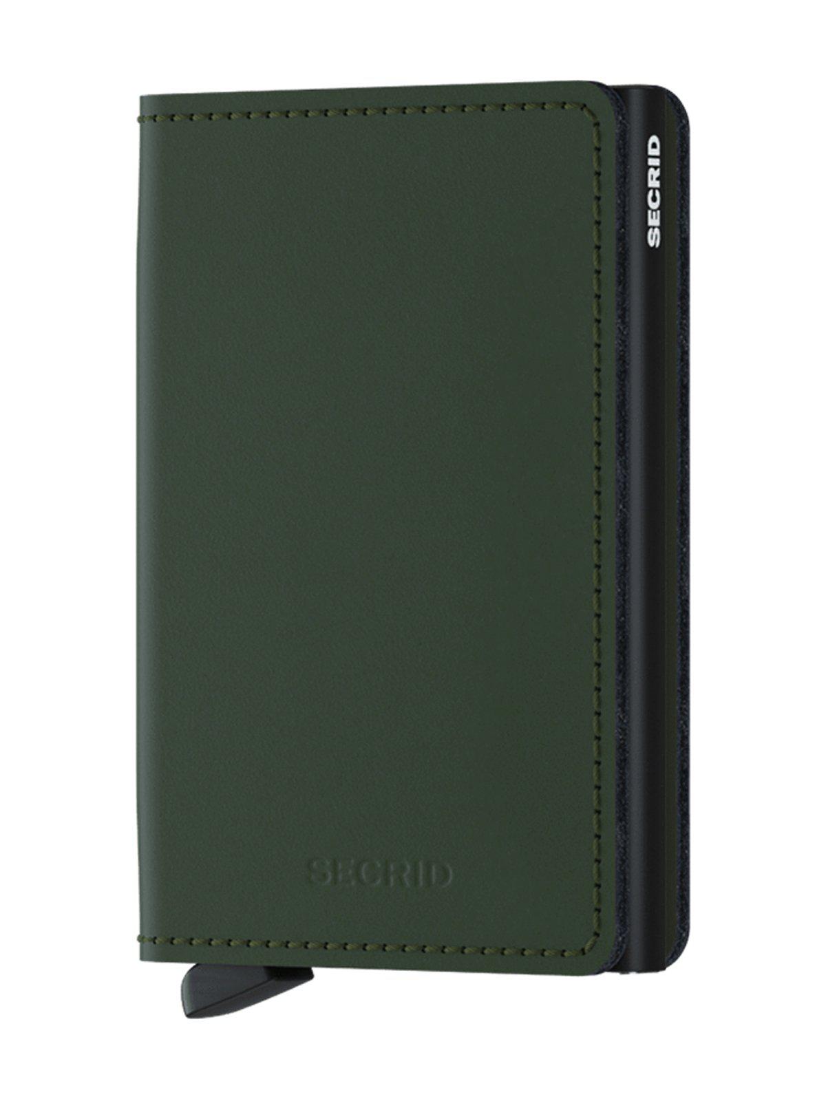 Secrid Slimwallet Matte Green Black