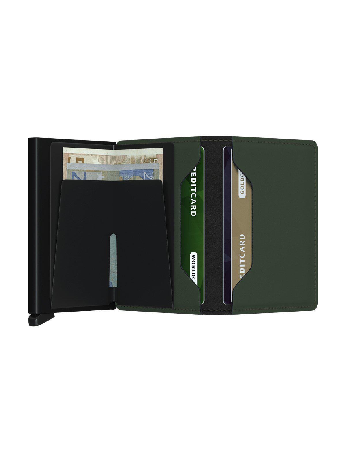 Secrid Slimwallet Matte Green Black