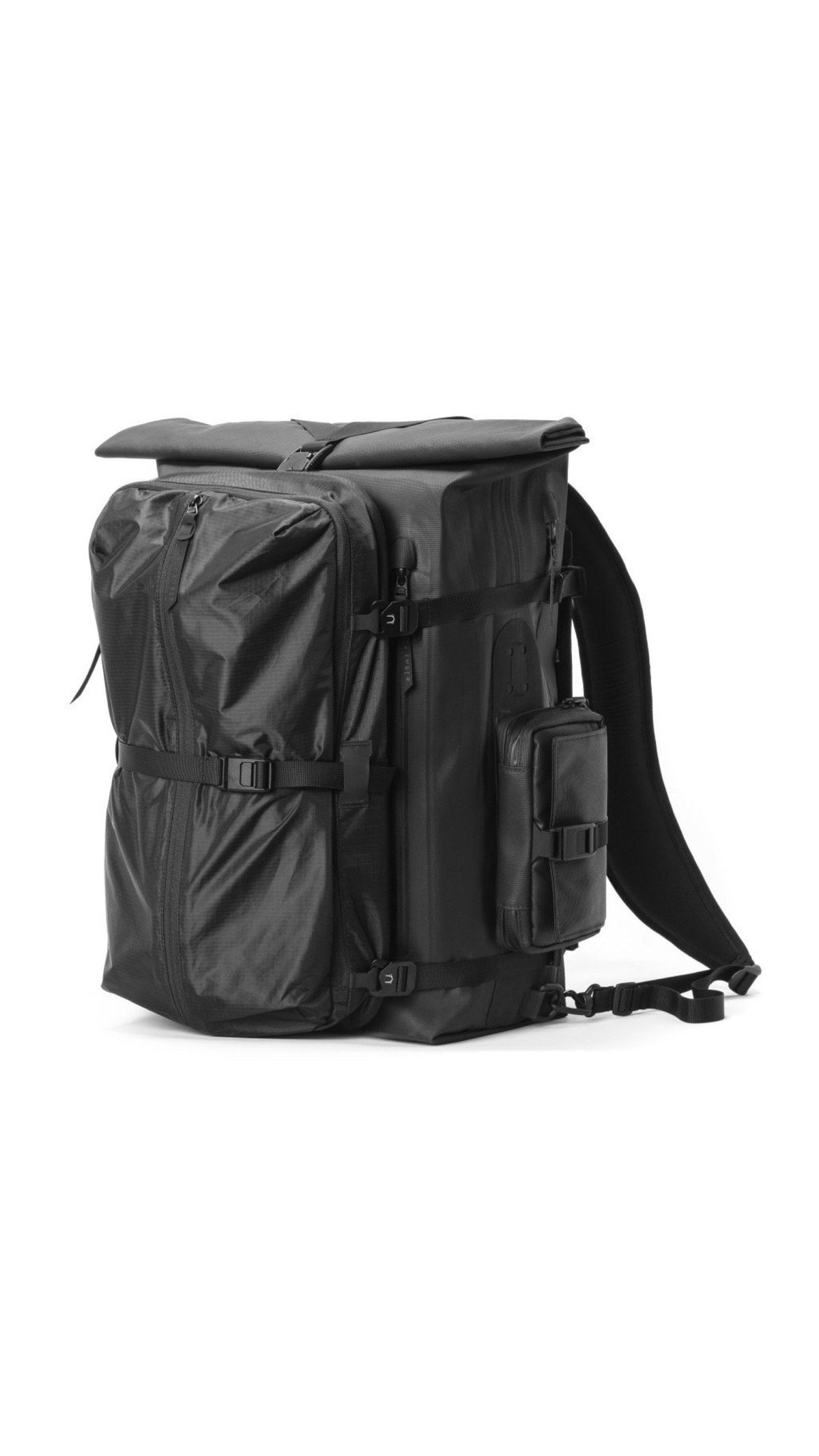 Black Ember SML Admin Pouch Jet Black - MORE by Morello Indonesia