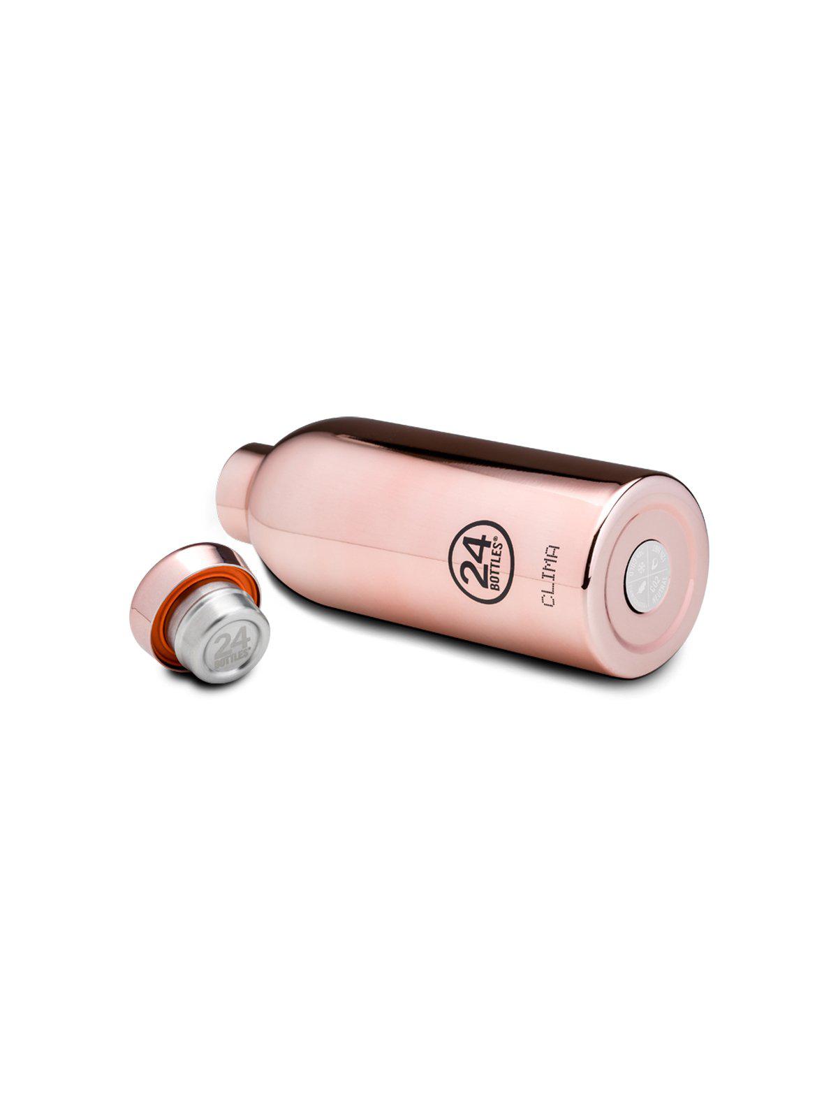 24Bottles Clima Bottle Rose Gold 330ml