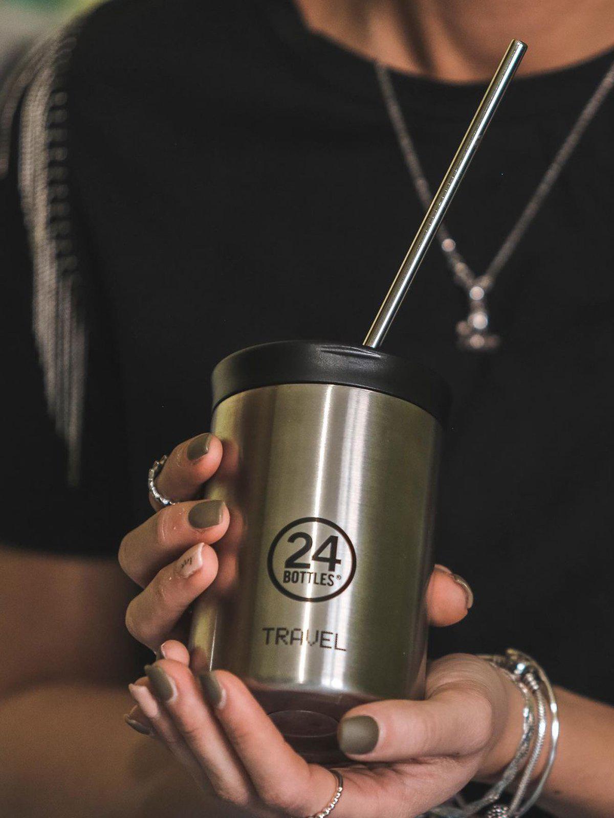 24Bottles Travel Tumbler Platinum 350ml