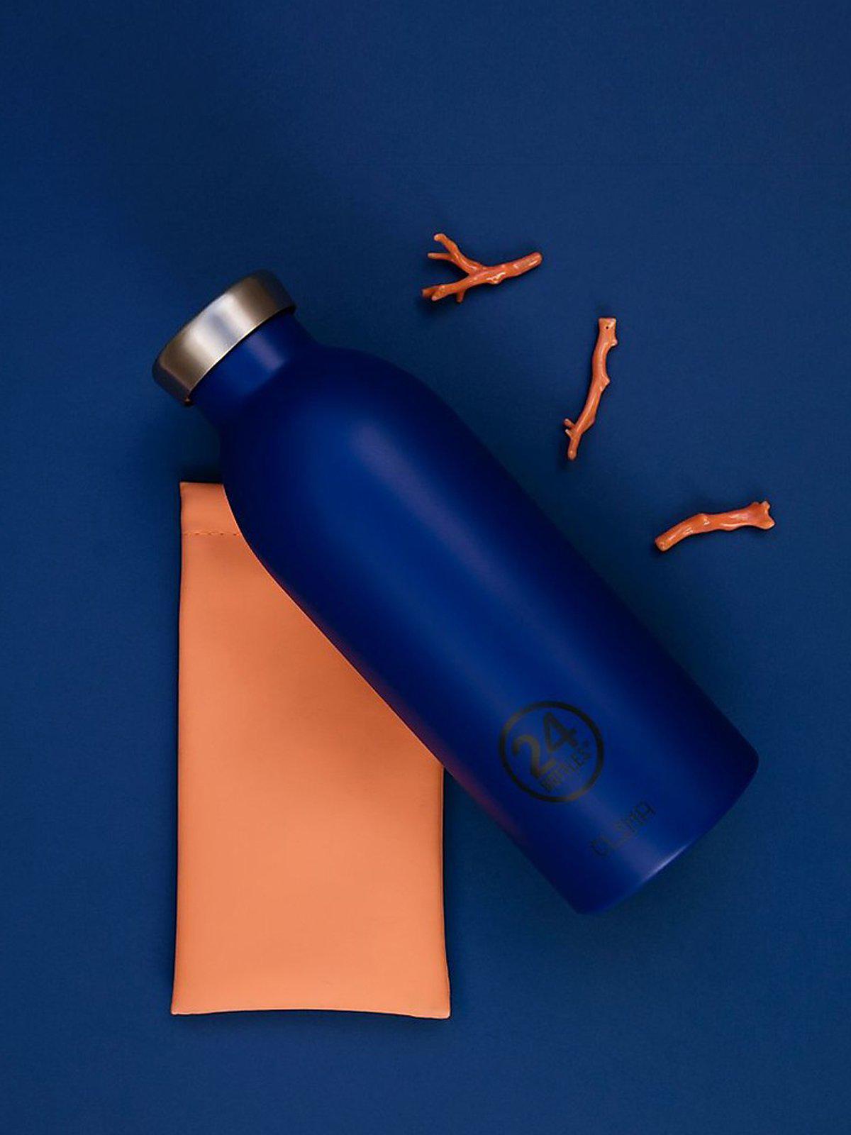 24Bottles Clima Bottle Gold Blue 500ml