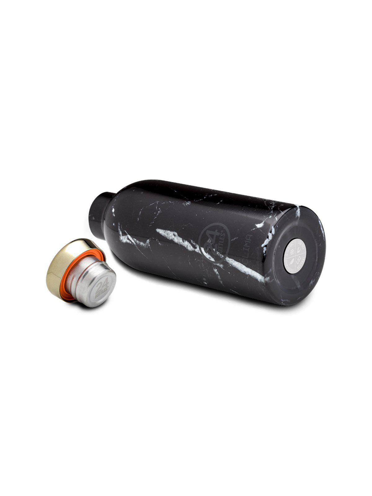 24Bottles Clima Bottle Black Marble 850ml