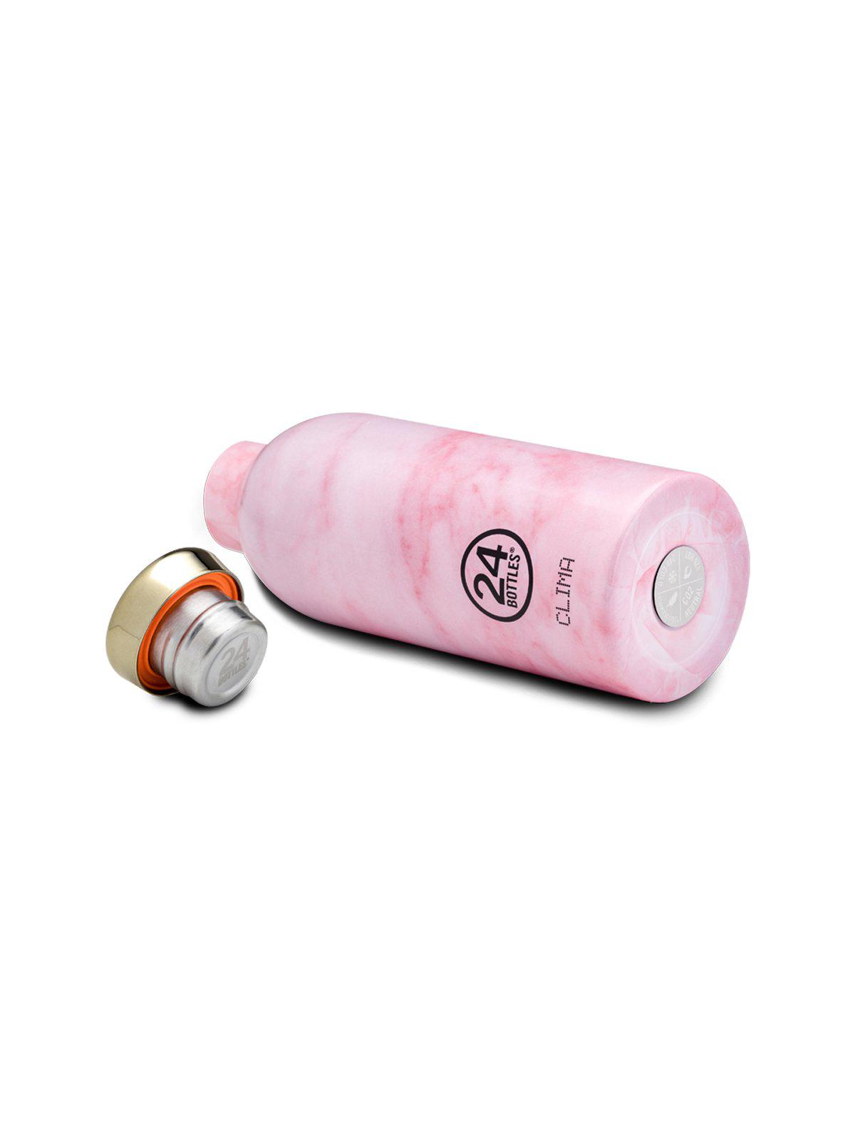 24Bottles Clima Bottle Pink Marble 850ml