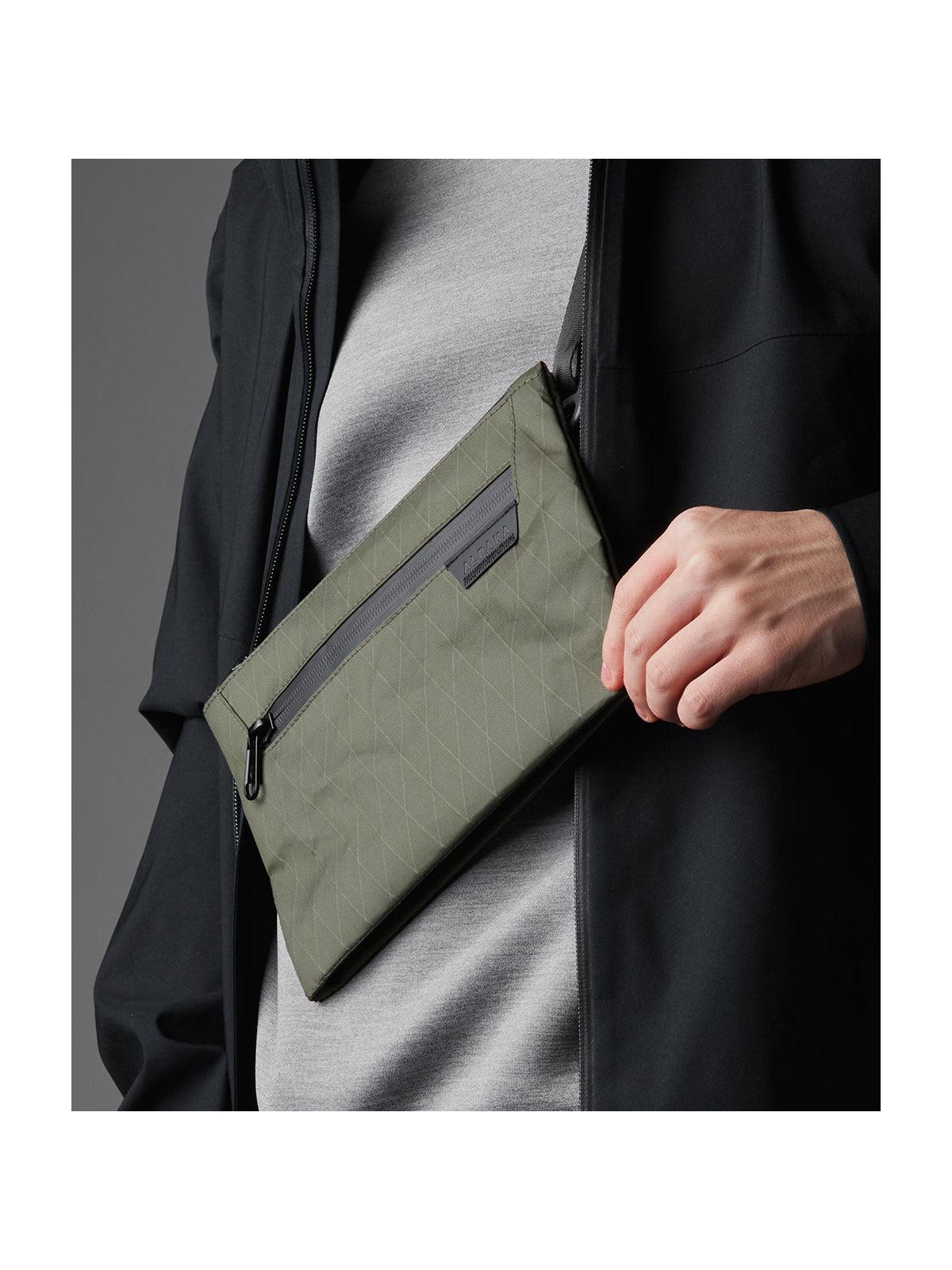 Alpaka Zip Pouch Max Forest Green